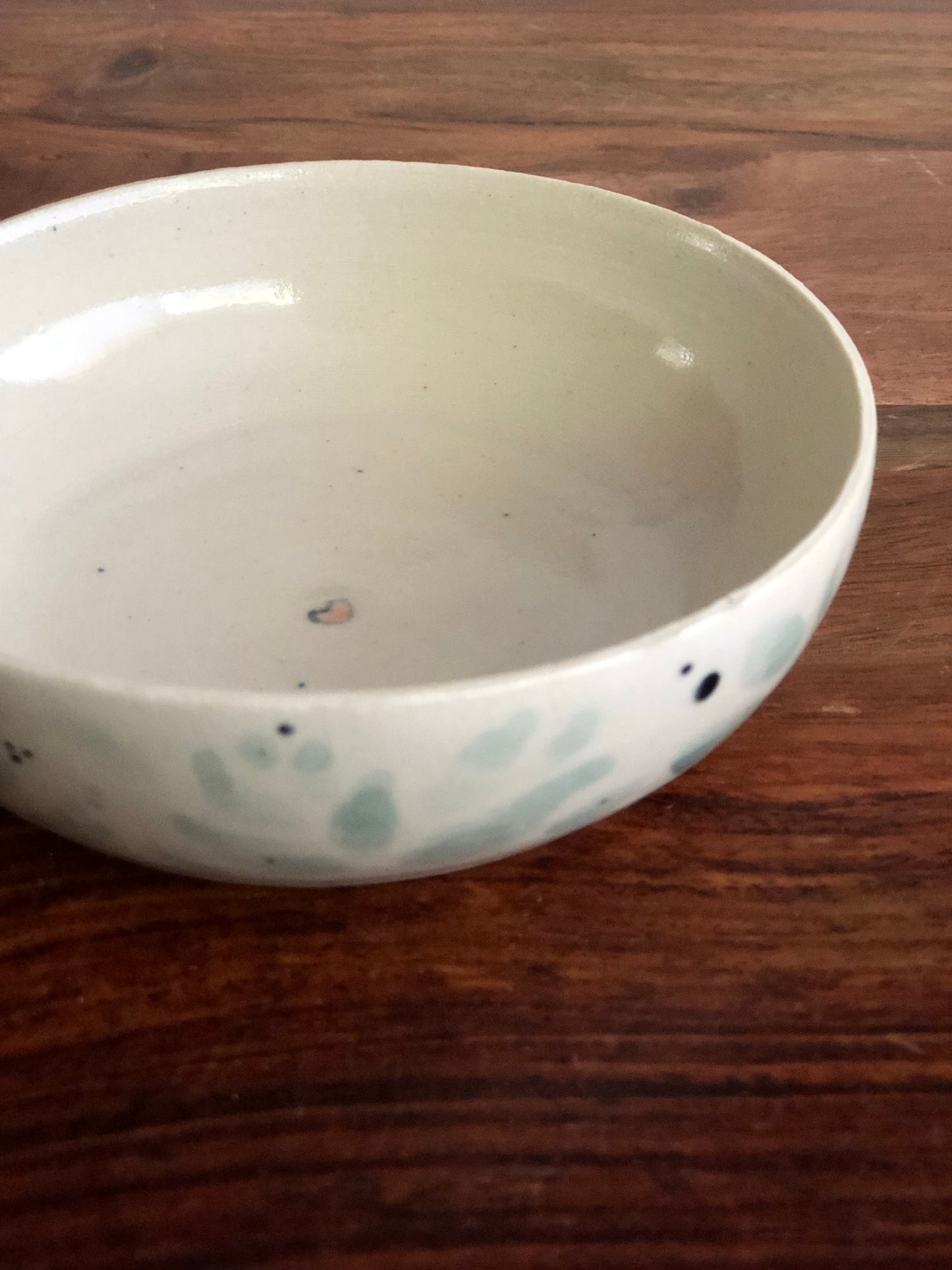 Small olive leaf bowl no.1