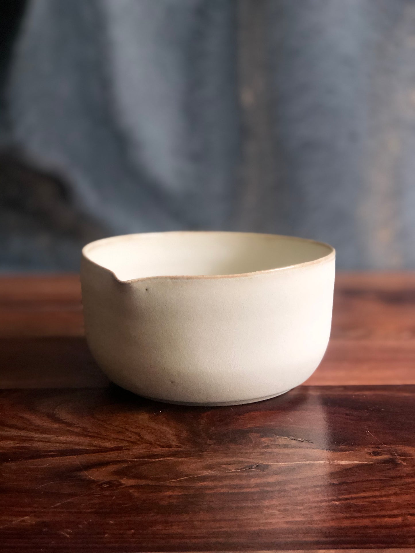 Tiny cream mixing bowl