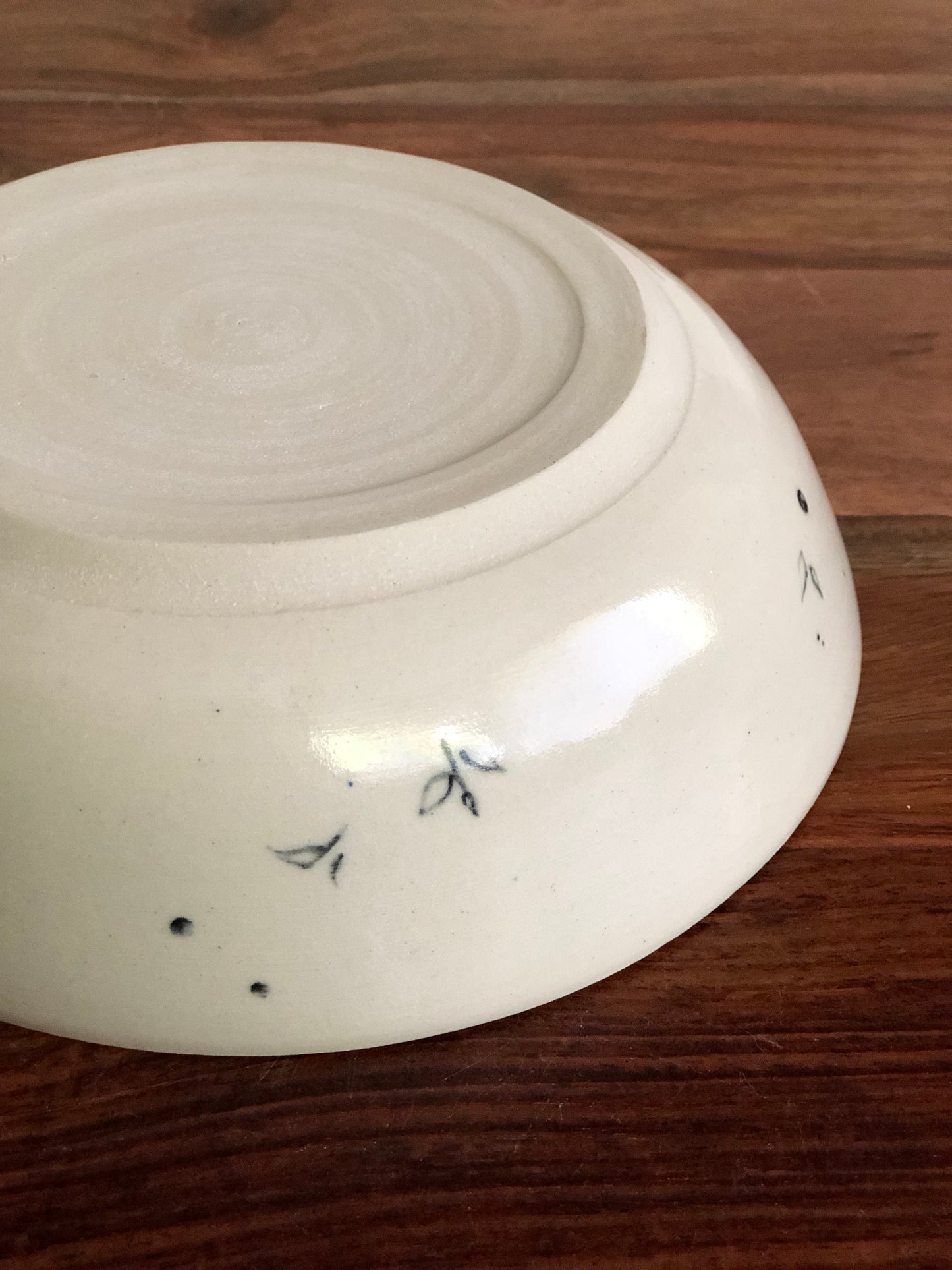 Tiny leaves cereal bowl no. 2