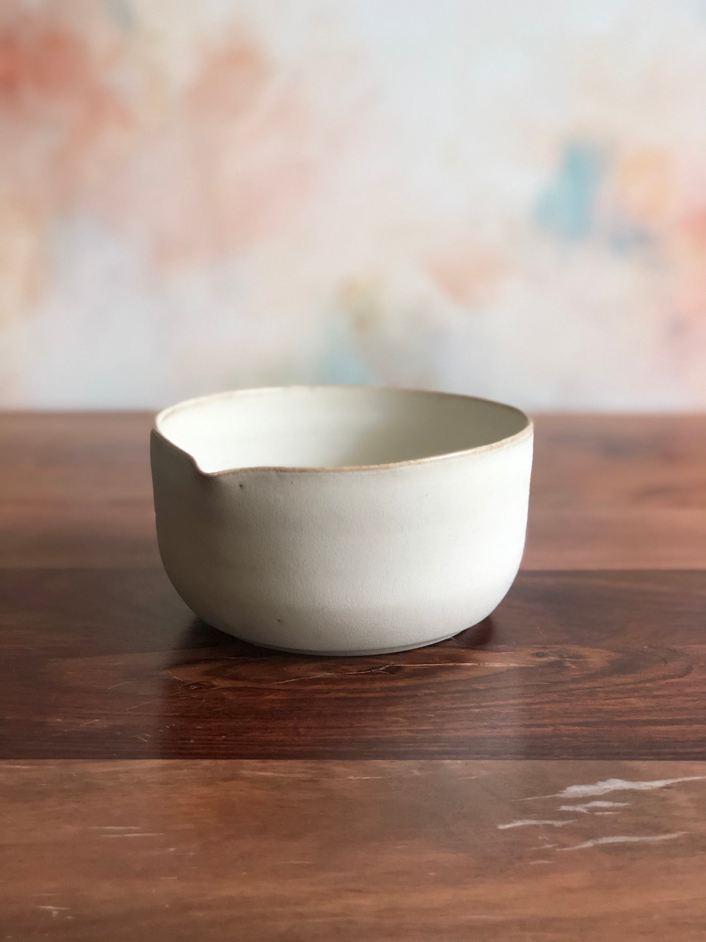 Tiny cream mixing bowl
