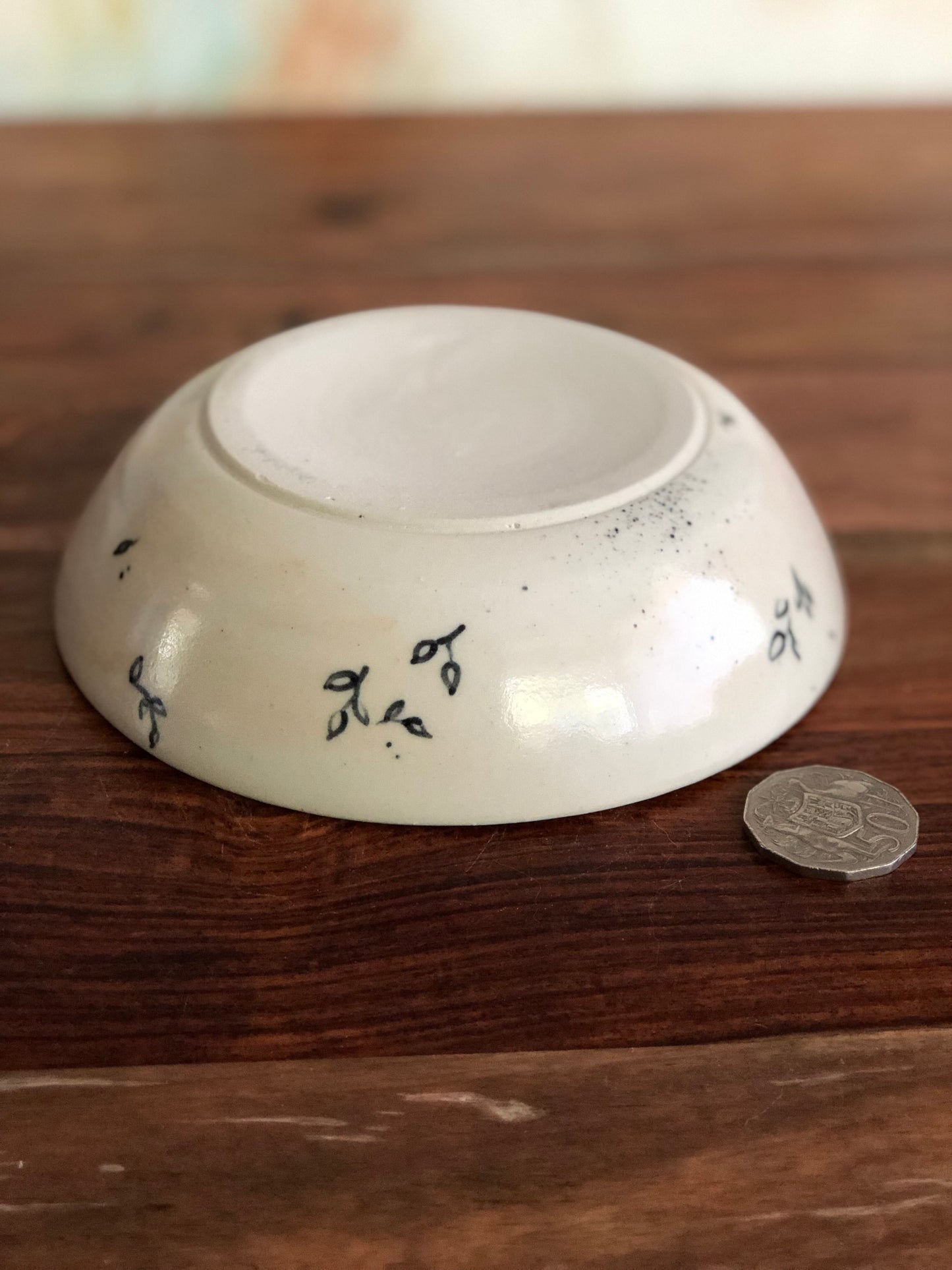 Tiny leaves cereal bowl no. 3