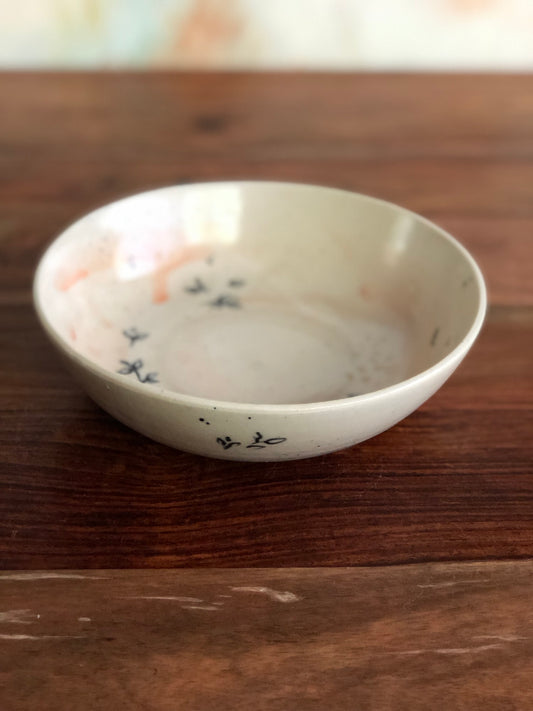 Tiny leaves cereal bowl no. 3