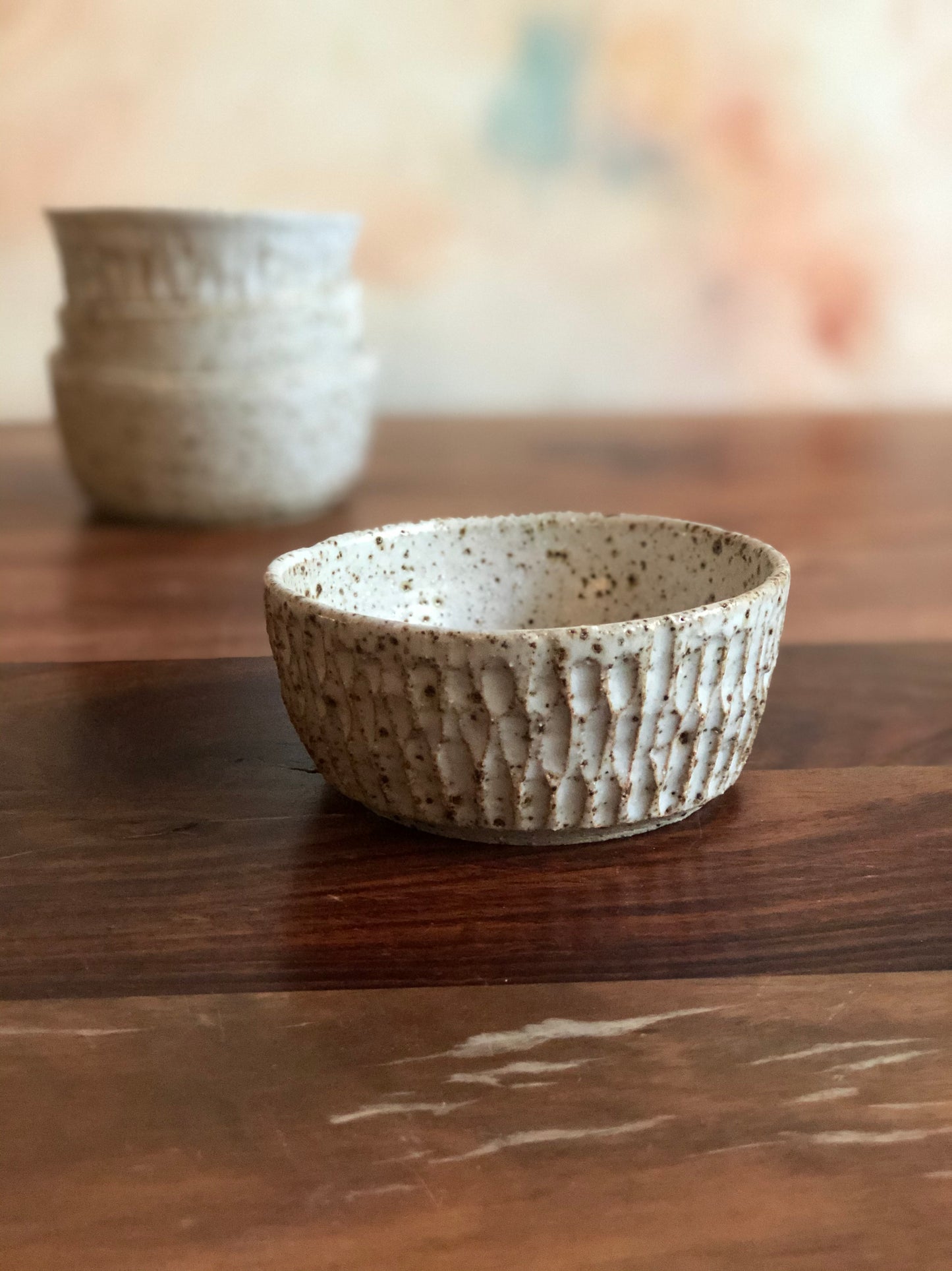 Tiny bowls or salt cellars