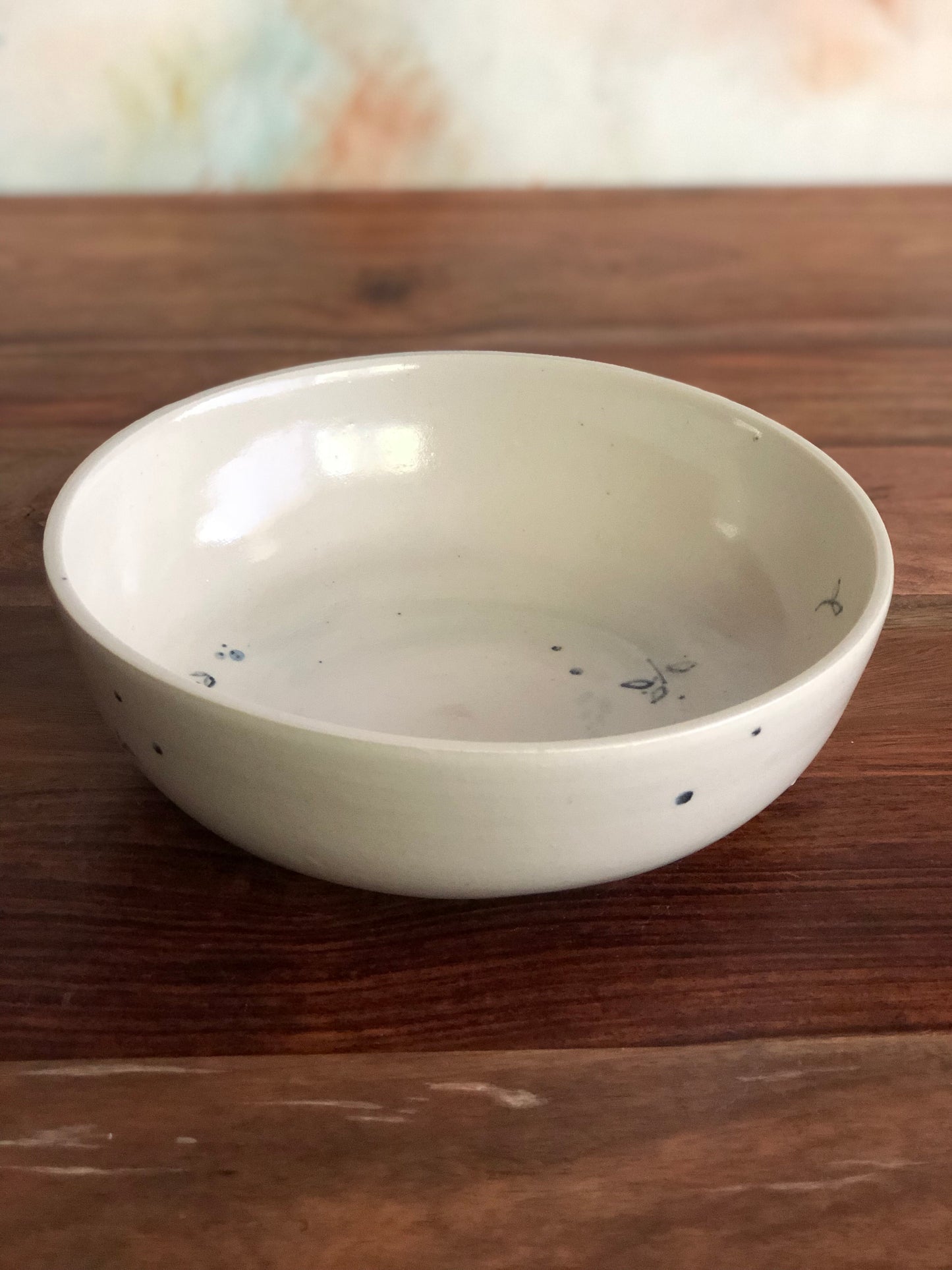 Tiny leaves cereal bowl no. 2