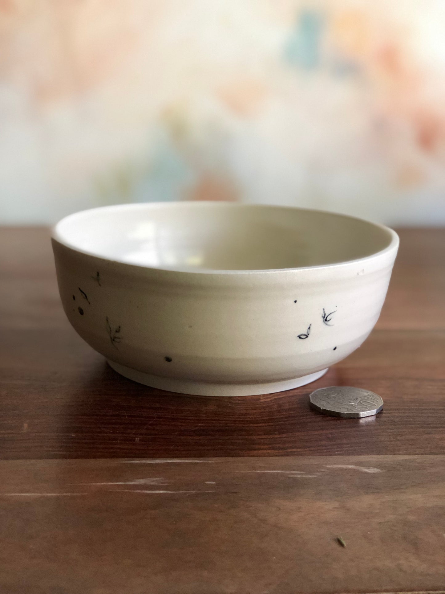 Tiny leaves cereal bowl no. 1