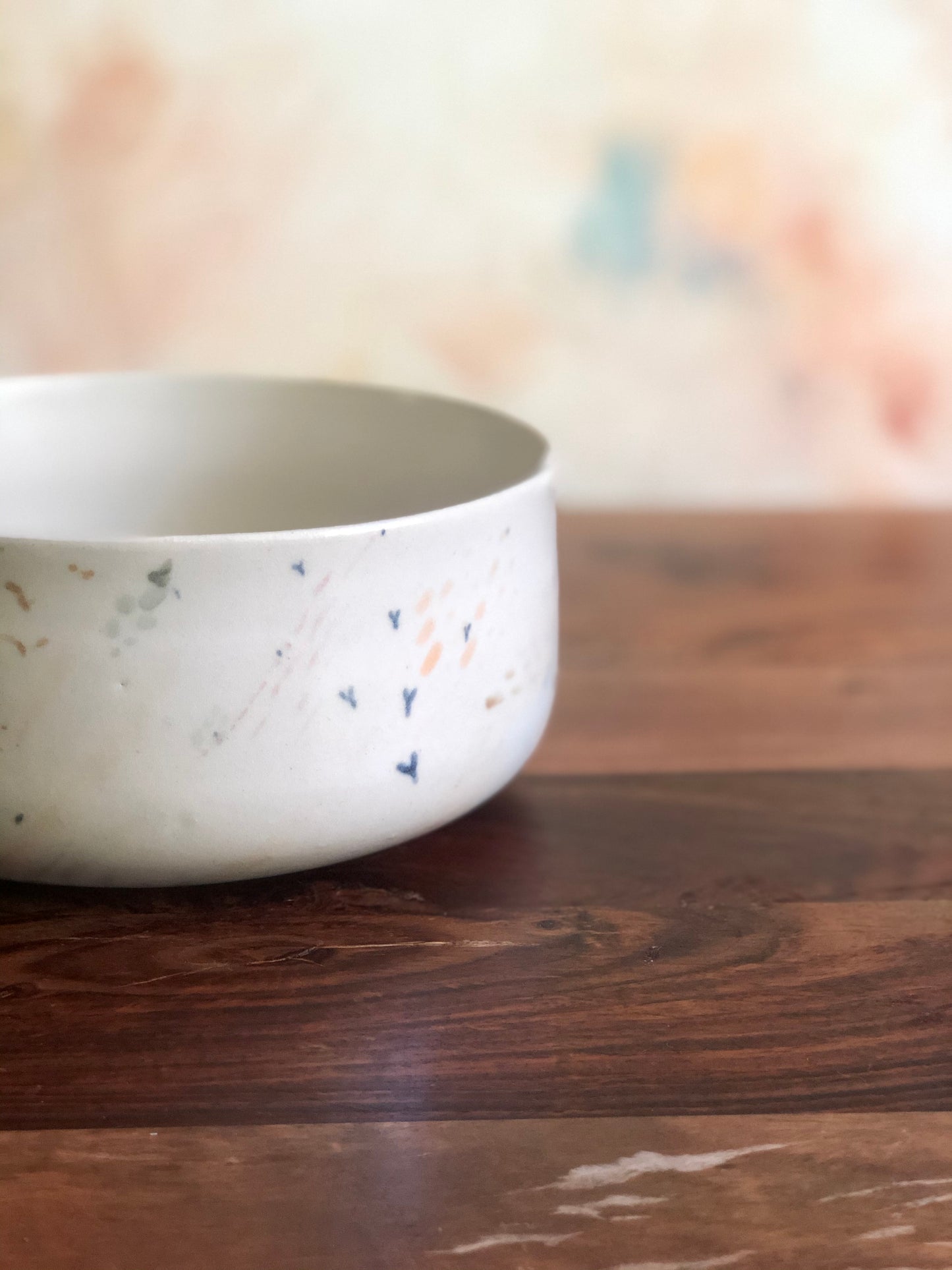 Hand-painted medium serving bowl