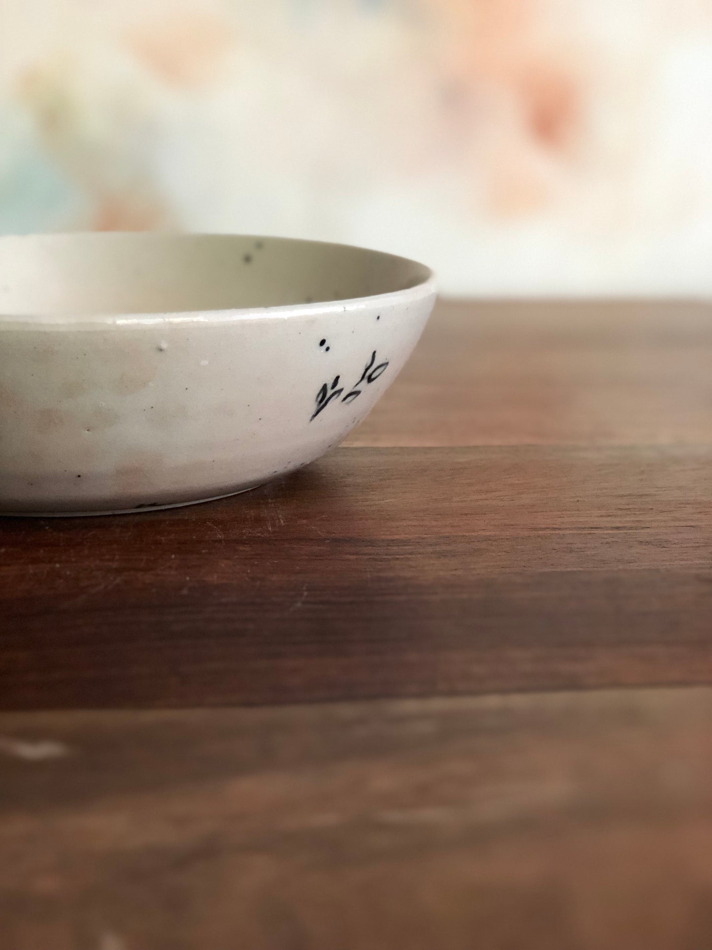 Tiny leaves cereal bowl no. 3