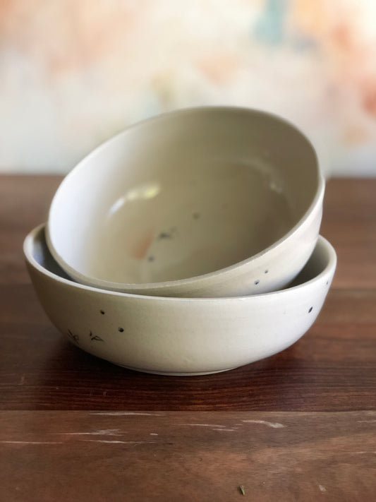 Tiny leaves cereal bowl no. 1